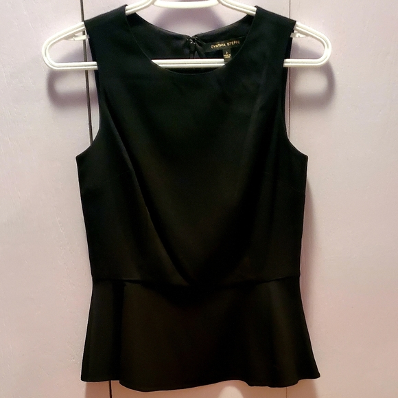 Black peplum top - Picture 1 of 1